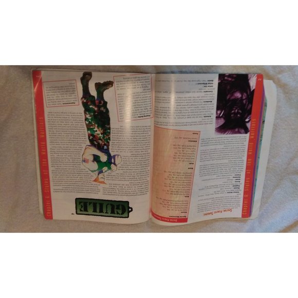 1994 Street Fighter The Storytelling Game Core Book RPG, rare vintage! No writin - Picture 8 of 9